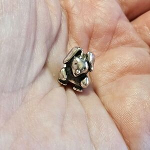 **Sale** Pandora Sterling Silver Bunny Rabbit Charm